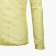 【PLAYBOY GOLF】男款格紋印花風衣外套-黃(高爾夫球衫/AC21101-35)