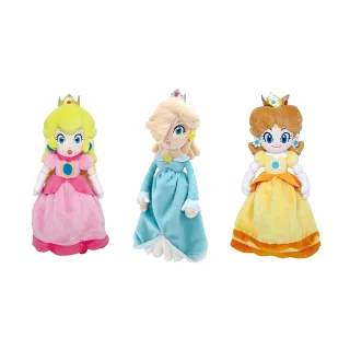 【Nintendo 任天堂】任天堂原廠授權角色娃娃-Switch 碧姬公主/黛西公主/羅潔塔 娃娃 玩偶 多款選一(S)