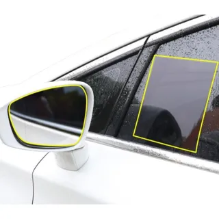 【一朵花汽車百貨】『獨家滿版專車專用』 後照鏡防水膜 專用雨膜+側窗 福斯 YETI 車型專用
