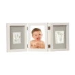 【Adora 珍愛回憶系列】寶寶手足模印相框-豪華桌上型NP64(嬰兒手印腳印黏土相框 寶寶周歲紀錄相框)