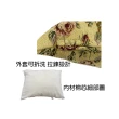【J&N】蘿絲彈性抱枕45*45玫瑰綠綠色(2入/1組)