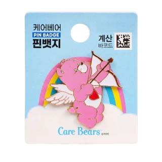 【CareBear彩虹熊】3入徽章/ 別針組合(禮物 飾品 胸針)