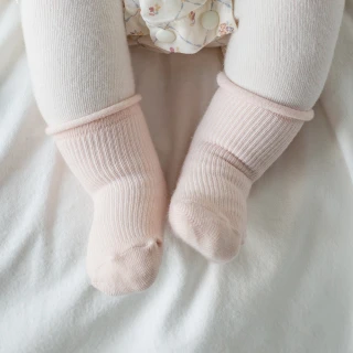 【Happy Prince】韓國製 Plain新生兒短襪2件組(嬰兒襪寶寶襪子)