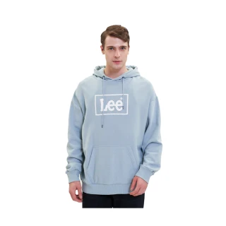 【Lee 官方旗艦】男裝 長袖帽T / 貼布 小LOGO 共2色 標準版型(LL220408K15 / LL220408K15)