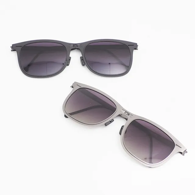 【ROAV】Lennox 輕量化折疊薄鋼太陽眼鏡(超輕15g/折疊好攜帶/附保護套)