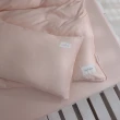 【GOLDEN-TIME】300織紗100%純淨天絲薄被套床包組-裸漾粉(加大)