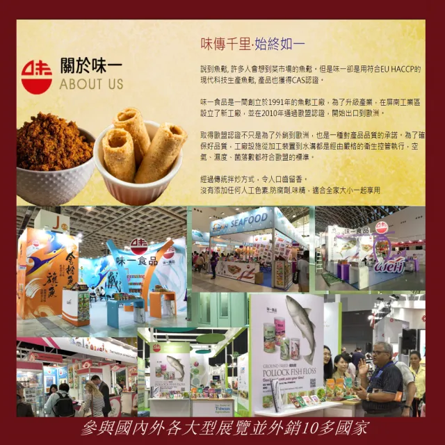 【WEI-I 味一食品】經典鮪魚鬆&旗魚鬆&鮭魚鬆&豬肉鬆&素香鬆任選2罐(SGS檢驗合格)