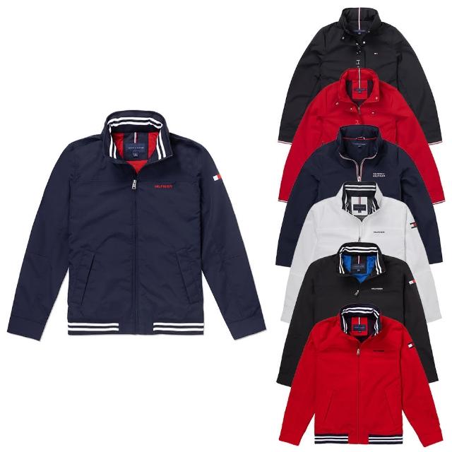 【Tommy Hilfiger】TOMMY 刺繡LOGO可收納保暖防風防潑水風衣外套-男女款-多色 上衣 平輸品 