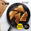 【美國LODGE】美國製高碳鋼長柄平底煎鍋-30cm(碳鋼平底鍋/平煎鍋/碳鋼鍋/碳鋼鐵鍋)