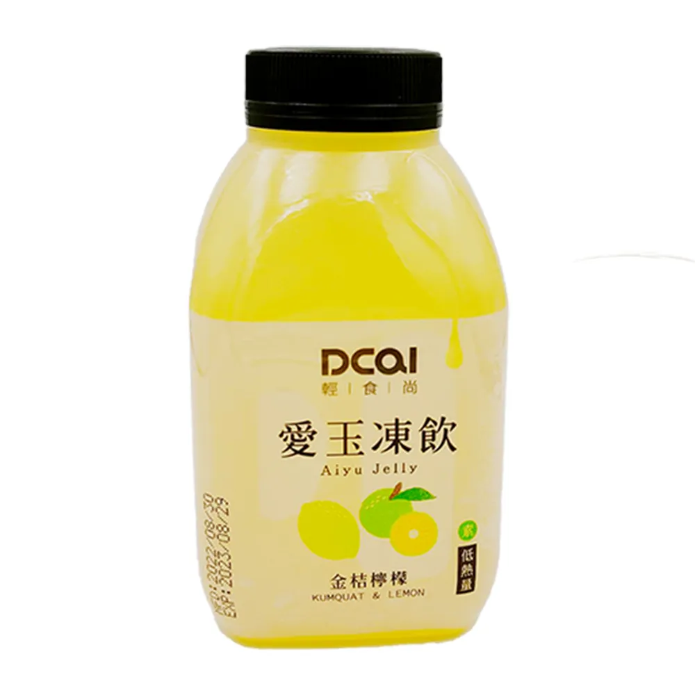 【松葉美食】DCAI金拮檸檬愛玉凍飲460mlX1瓶