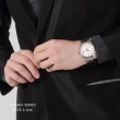 【TITONI 梅花錶】宇宙系列 紳士機械腕錶-白面 41mm(878 S-606)