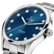【TITONI 梅花錶】空中霸王系列 紳士機械腕錶-藍面 / 39mm(83743 S-656)