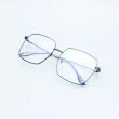 【ASLLY】銀框經典復古濾藍光眼鏡