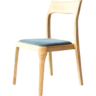 【MAMORU】可堆疊皮椅墊實木餐椅(椅子 休閒椅 工作椅 餐桌椅 靠背椅  單人椅 化妝椅 書桌椅 木餐椅)