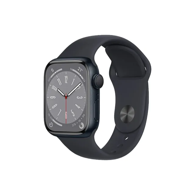 鋼化保貼組【Apple 蘋果】Apple Watch S8 GPS 45mm(鋁金屬錶殼搭配運動