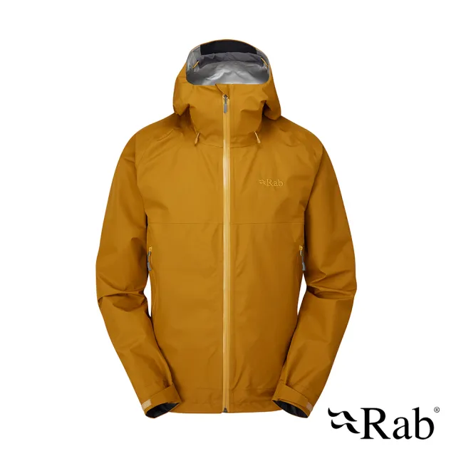 【RAB】Namche GTX Paclite Jacket GTX輕量防風防水連帽外套 男款 足跡褐 #QWH59