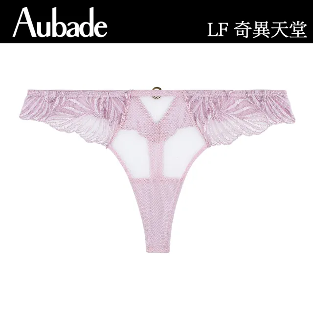 【Aubade】奇異天堂刺繡丁褲-LF(叢林綠.淺粉)