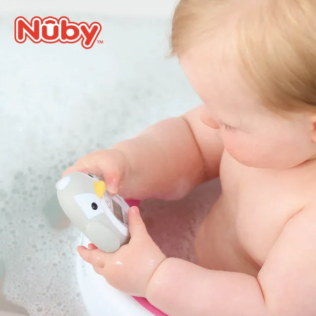 【Nuby】企鵝造型兩用溫度計
