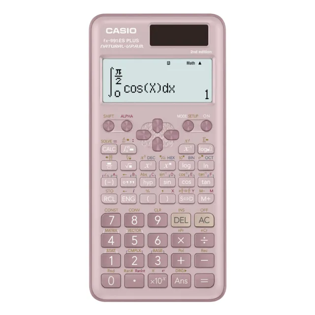 【CASIO 卡西歐】10+2位工程用計算機(FX-991ES PLUS-2PK)