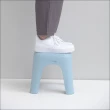 【特力屋】菲比止滑椅凳25.5公分-淺藍