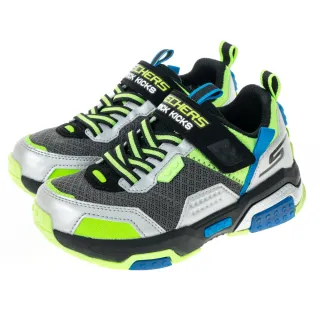 【SKECHERS】男童鞋系列 BRICK KICKS 2.0(402219LSLBK)