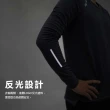 【HODARLA】男和暖長袖保暖衣-長袖T恤 上衣 刷毛 反光 慢跑 台灣製 麻花灰(3169901)