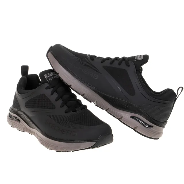 【SKECHERS】男鞋 工作鞋系列 ARCH FIT SR(200149BKGY)