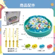 【OhBabyLaugh】電動釣魚盤(磁吸釣魚/早教啟蒙/親子互動/兒童專注力訓練/釣魚機/釣魚台/旋轉釣魚盤)