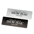【Snow Peak】Snow Peak 金屬銘牌貼紙 LETTER-2022雪峰祭春限定 FES-158 兩入四張組合(戶外.登山.露營)