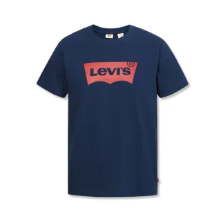 【LEVIS】男款 重磅短袖T恤 / 修身版型 / 經典Logo / 210GSM厚棉 灰 人氣新品 A4391-0009