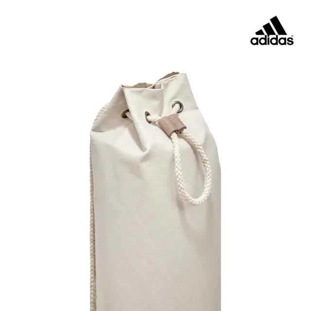 【adidas 愛迪達】環保瑜珈墊束口背袋