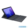 【SAMSUNG 三星】原廠Galaxy Tab A7 專用書本式鍵盤皮套 - 灰 公司貨(EF-DT500)