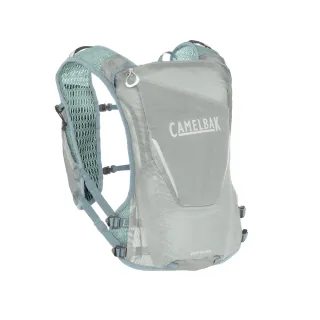 【CAMELBAK】Zephyr Pro12 極限越野水袋背心-附0.5L軟水瓶2個 灰綠(單車/登山露營/越野跑/跑步/旅行)