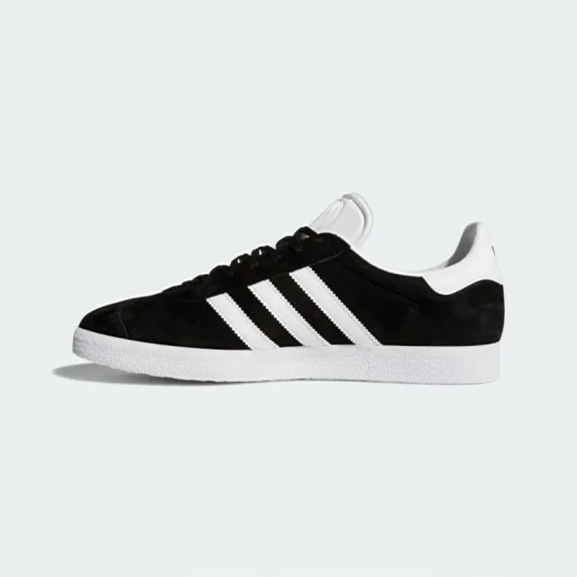 adidas 愛迪達】休閒鞋男鞋運動鞋三葉草GAZELLE 黑BB5476 - momo購物網