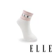 【ELLE】10雙組潮流條紋短襪(1/2女襪/女襪/短襪/休閒襪)