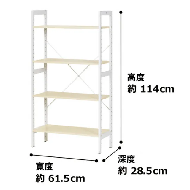 【NITORI 宜得利家居】置物架 ADVANCE 62 NA ADVANCE