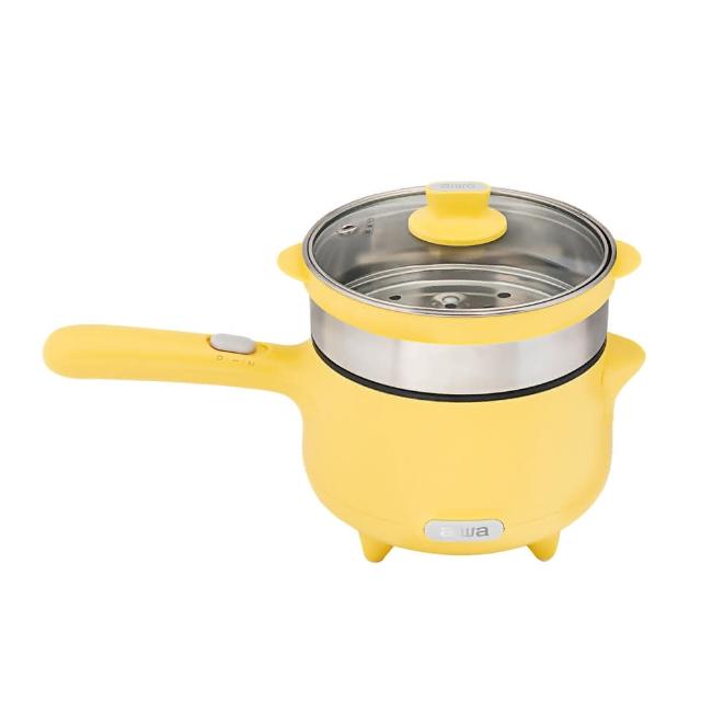 【AIWA 日本愛華】多功能美食鍋 ACP-120(附蒸籠)