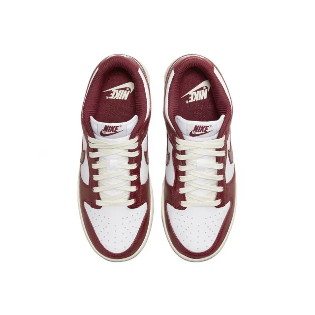 NIKE 耐吉】W Nike Dunk Low PRM Team Red 酒紅奶油底FJ4555-100