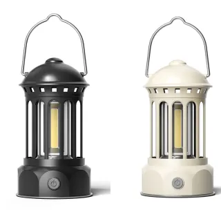 【The Rare】USB充電式露營燈 復古LED露營燈 照明燈 露營氛圍燈 應急燈 帳篷燈(L800BR)