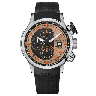 【EDOX 伊度】BMW M MOTOSPORT 限量 官方三眼計時賽車機械錶/45mm 99狂買節(E01129.TNCA.BENO)