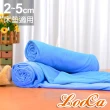 【LooCa】美國抗菌2-5cm薄床墊布套-拉鍊式(單人3尺)