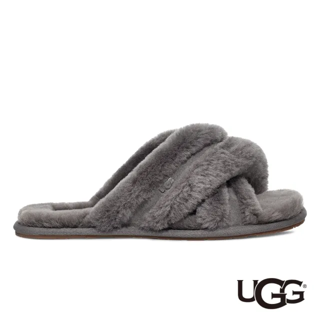 【UGG】雙11-女鞋/拖鞋/懶人鞋  Scuffita(炭灰色-UG1123572CHRC)