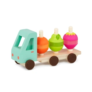 【B.Toys】疊高高鮮果切片拖板車