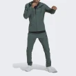 【adidas 愛迪達】Cold Rdy Fz 男 連帽外套 慢跑 訓練 保暖 防風 刷毛 柔軟 舒適 綠(HN2885)