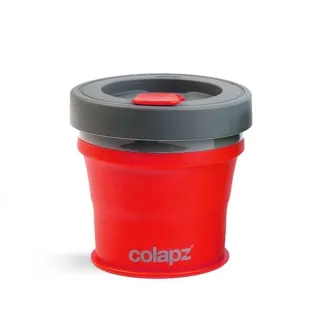 【Colapz】350ml 摺疊咖啡杯 火紅色 COL-CUP350-RED