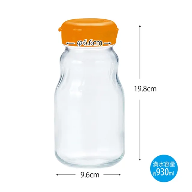 【TOYO SASAKI】東洋佐佐木 日本製玻璃醃漬罐930ml(5款)