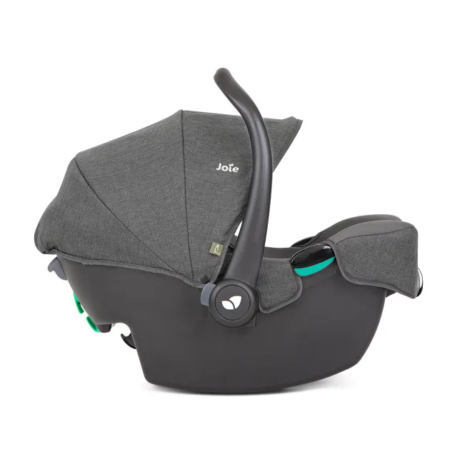 【Joie】finiti 豪華三合一推車-附置杯架+側肩包+iSnug 2 提籃汽座/汽車安全座椅/嬰兒手提籃汽座