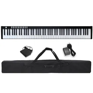 【JYC Music】最新款BX1A便攜式88鍵數位鋼琴-單機經典黑/附贈3大好禮(BX1A便攜式數位鋼琴)