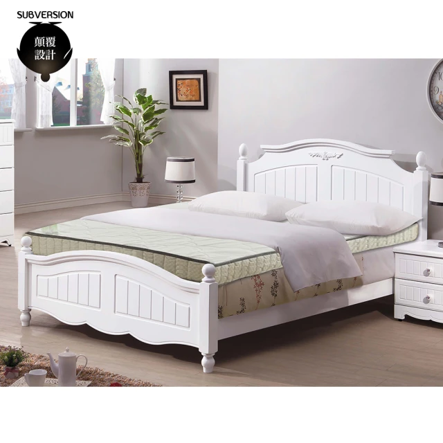 柏蒂家居 蜜絲缇 莫代爾Modal 5公分天然乳膠三線獨立筒