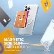 【Ringke】Magnetic Side Slot Card Holder 磁吸側插槽卡片收納夾 霧透(Rearth Magsafe 信用卡 悠遊卡)